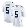 S.Seahawks #5 Jason Myers Player White Tundra Fashion Home Game PETTCS Stitched Jerseys