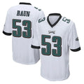 P.Eagles #53 Zack Baun Player White Home Game PETTCS Stitched Jerseys