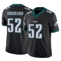 P.Eagles #52 Jonathan Greenard Player Black Limited Vapor F.U.S.E. Home Game PETTCS Stitched Jerseys