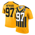 P.Steelers #97 Cameron Heyward Player Gold Legend Limited 1933 Throwback Performance Home Game PETTCS Stitched Jerseys