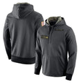 S.Seahawks ## Seahawks Blank Player Gray Pullover Hoodies Game PETTCS Stitched Jerseys