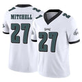 P.Eagles #27 Quinyon Mitchell Player White Limited Vapor F.U.S.E. Home Game PETTCS Stitched Jerseys