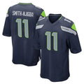 S.Seahawks #11 Jaxon Smith-Njigba Player Navy Home Game PETTCS Stitched Jerseys