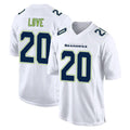 S.Seahawks #20 Julian Love Player White Tundra Fashion Home Game PETTCS Stitched Jerseys