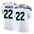 S.Seahawks #22 Rashid Shaheed Player White Limited Vapor F.U.S.E. Home Game PETTCS Stitched Jerseys