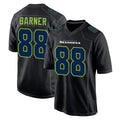 S.Seahawks #88 AJ Barner Player Black Limited Fashion Home Game PETTCS Stitched Jerseys