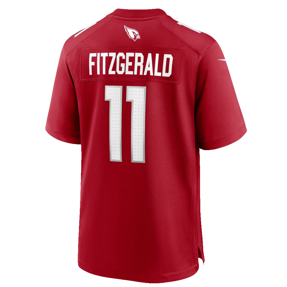 A.Cardinals #11 Larry Fitzgerald Player Cardinal Home Game PETTCS Stitched Jerseys
