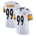 P.Steelers #99 Derrick Harmon Player White Limited Vapor Untouchable Home Game PETTCS Stitched Jerseys