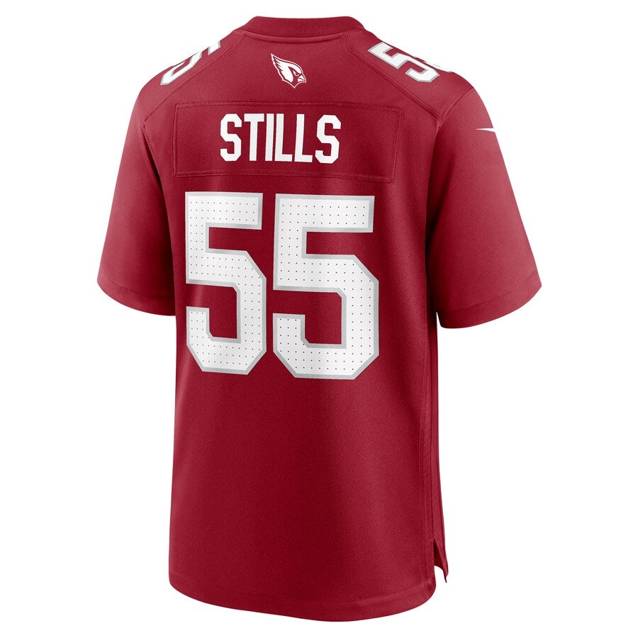 A.Cardinals #55 Dante Stills Player Cardinal Home Game PETTCS Stitched Jerseys